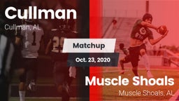 Matchup: Cullman  vs. Muscle Shoals  2020