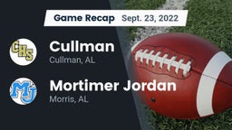 Recap: Cullman  vs. Mortimer Jordan  2022