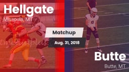 Matchup: Hellgate  vs. Butte  2018