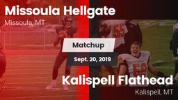 Matchup: Hellgate  vs. Kalispell Flathead  2019