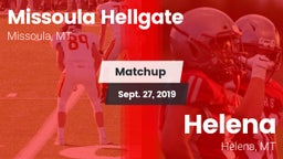 Matchup: Hellgate  vs. Helena  2019