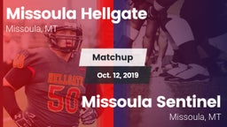 Matchup: Hellgate  vs. Missoula Sentinel  2019