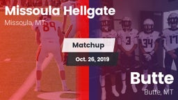 Matchup: Hellgate  vs. Butte  2019