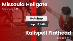 Matchup: Hellgate  vs. Kalispell Flathead  2020