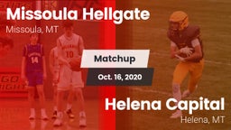 Matchup: Hellgate  vs. Helena Capital  2020