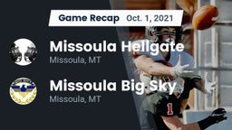 Recap: Missoula Hellgate  vs. Missoula Big Sky  2021