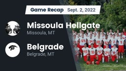 Recap: Missoula Hellgate  vs. Belgrade  2022