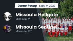 Recap: Missoula Hellgate  vs. Missoula Sentinel  2022