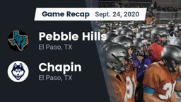 Recap: Pebble Hills  vs. Chapin  2020