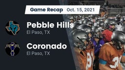 Recap: Pebble Hills  vs. Coronado  2021