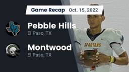 Recap: Pebble Hills  vs. Montwood  2022