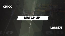 Matchup: Chico  vs. Lassen  2016