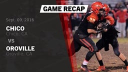 Recap: Chico  vs. Oroville  2016