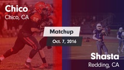 Matchup: Chico  vs. Shasta  2016