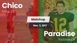 Matchup: Chico  vs. Paradise  2017