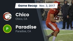 Recap: Chico  vs. Paradise  2017