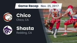 Recap: Chico  vs. Shasta  2017