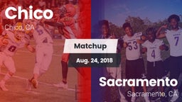 Matchup: Chico  vs. Sacramento  2018