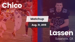 Matchup: Chico  vs. Lassen  2018