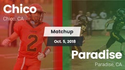 Matchup: Chico  vs. Paradise  2018