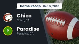 Recap: Chico  vs. Paradise  2018