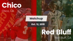 Matchup: Chico  vs. Red Bluff  2018