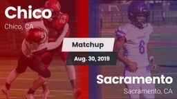 Matchup: Chico  vs. Sacramento  2019