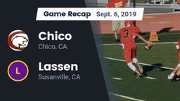 Recap: Chico  vs. Lassen  2019