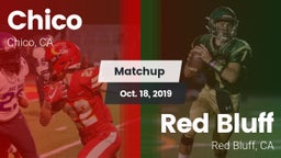 Matchup: Chico  vs. Red Bluff  2019