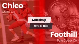 Matchup: Chico  vs. Foothill  2019