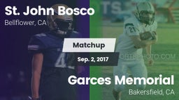 Matchup: St. John Bosco High vs. Garces Memorial 2017