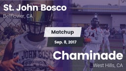 Matchup: St. John Bosco High vs. Chaminade  2017