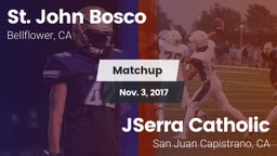 Matchup: St. John Bosco High vs. JSerra Catholic  2017