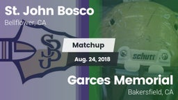 Matchup: St. John Bosco High vs. Garces Memorial  2018