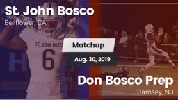Matchup: St. John Bosco High vs. Don Bosco Prep  2019