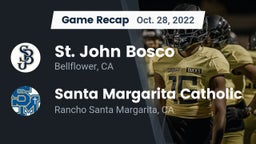 Recap: St. John Bosco  vs. Santa Margarita Catholic  2022