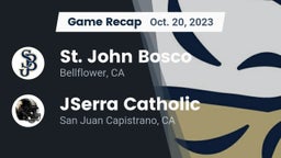 Recap: St. John Bosco  vs. JSerra Catholic  2023