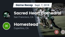Recap: Sacred Heart Cathedral  vs. Homestead  2018