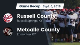 Recap: Russell County  vs. Metcalfe County  2019