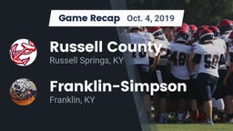 Recap: Russell County  vs. Franklin-Simpson  2019