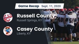 Recap: Russell County  vs. Casey County  2020