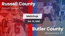 Matchup: Russell County High vs. Butler County  2020