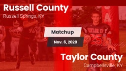 Matchup: Russell County High vs. Taylor County  2020