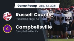 Recap: Russell County  vs. Campbellsville  2021