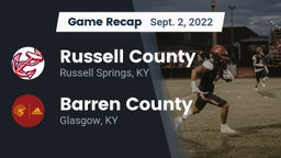 Recap: Russell County  vs. Barren County  2022