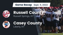 Recap: Russell County  vs. Casey County  2022