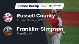 Recap: Russell County  vs. Franklin-Simpson  2022