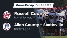 Recap: Russell County  vs. Allen County - Scottsville  2022