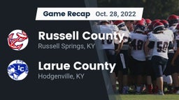 Recap: Russell County  vs. Larue County  2022
