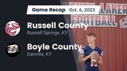 Recap: Russell County  vs. Boyle County  2023